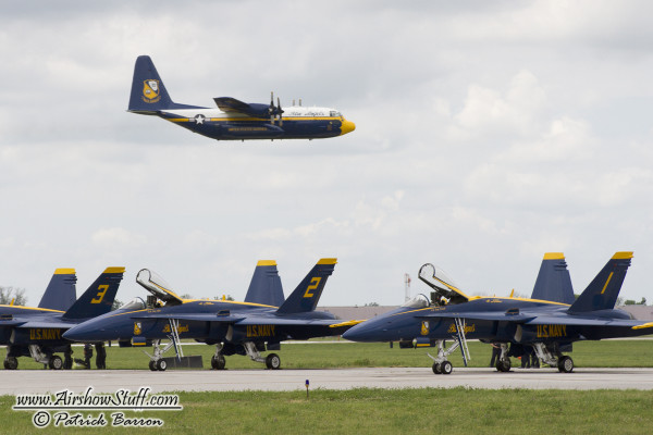 US Navy Blue Angels - Dayton Airshow 2014