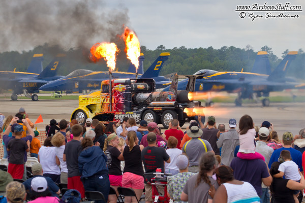 Shockwave Jet Truck - NAS Oceana Airshow 2014