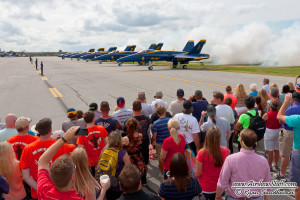US Navy Blue Angels - Cleveland Airshow 2014